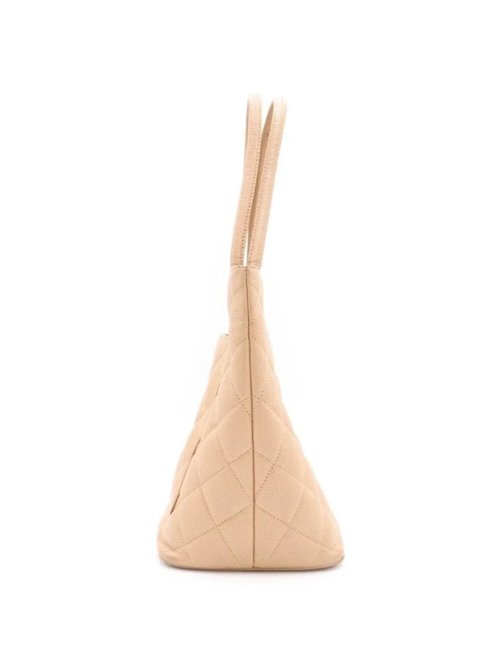 Chanel Reissue Tote Beige Caviar Leather Gold